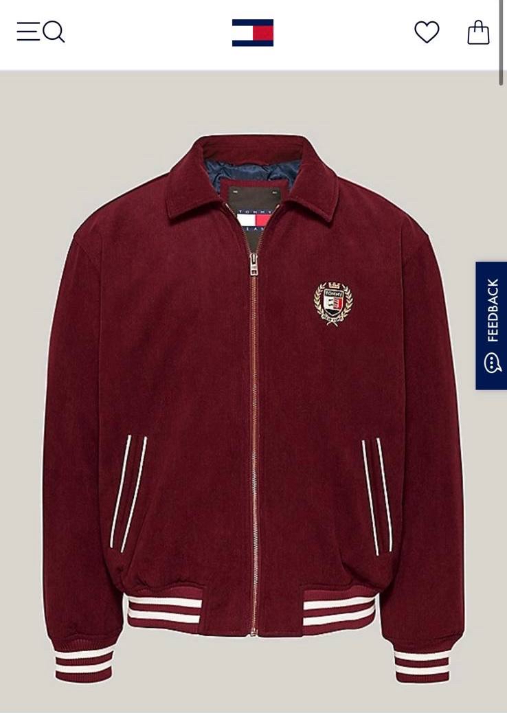 OUTLET ÜRÜNÜ Tommy Kolej Mont (4922-Bordo)