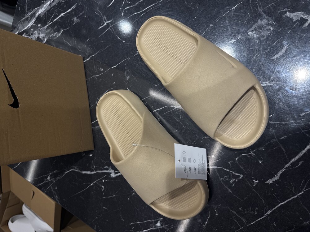  Nike Calm Slide Terlik (Bej)