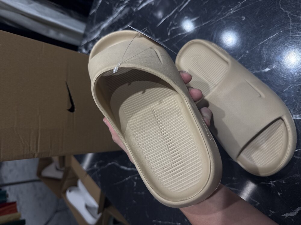 Nike Calm Slide Terlik (Bej)