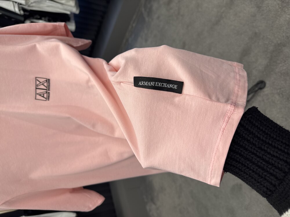 OUTLET ÜRÜNÜ Armanı Exchange  t-shirt (1720 Pembe)