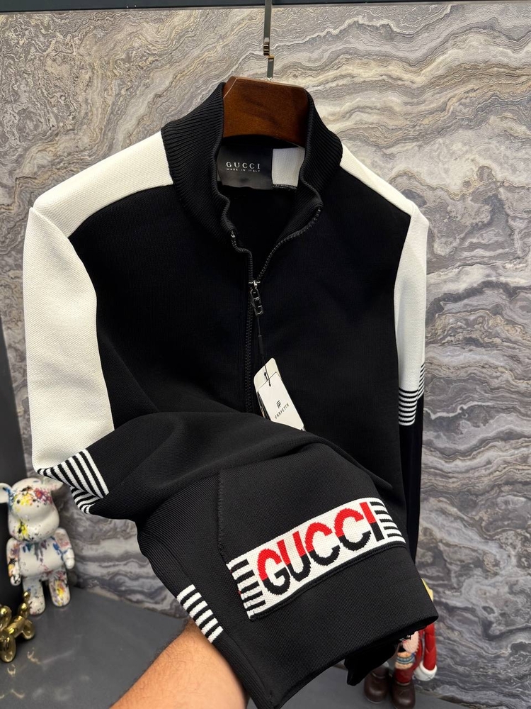OUTLET ÜRÜNÜ İthal Gucci Uzun Fermuarlı Örme Sweat 4243