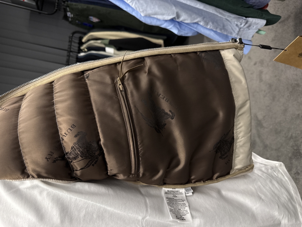 İthal Burberry Cep Detaylı Yelek 4778 (Bej)
