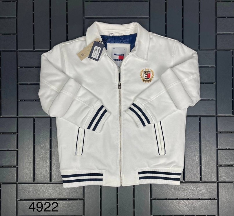 OUTLET ÜRÜNÜ Tommy Kolej Mont (4922-Beyaz)