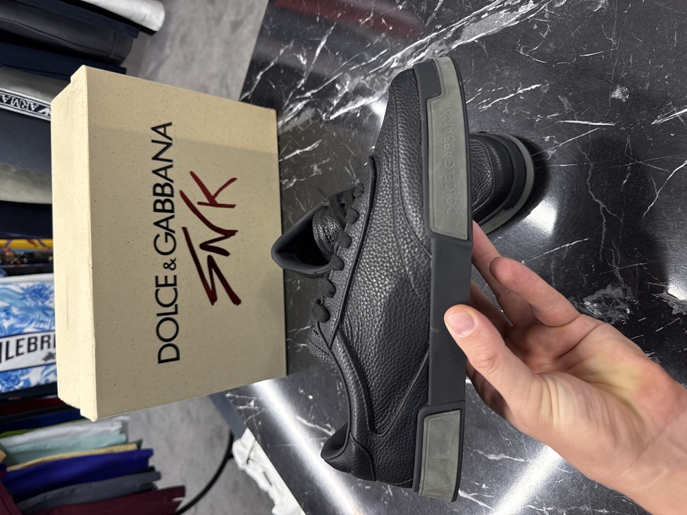 Dolce & Gabbana Sneakers (Siyah-İTHAL ÜRÜN)