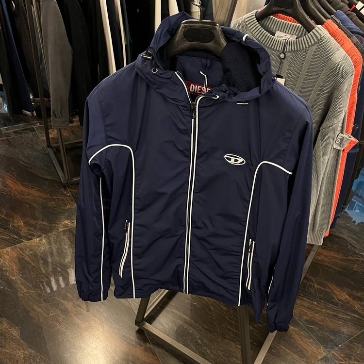 OUTLET ÜRÜNÜ Dıesel Kapüşonlu Yağmurluk (0808-Lacivert)