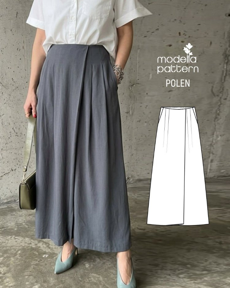 POLEN pantolon etek