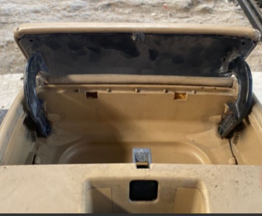 BMW E60 Arka koltuk kolçak KOMPLE Derisiz 52206988616 - 6988616