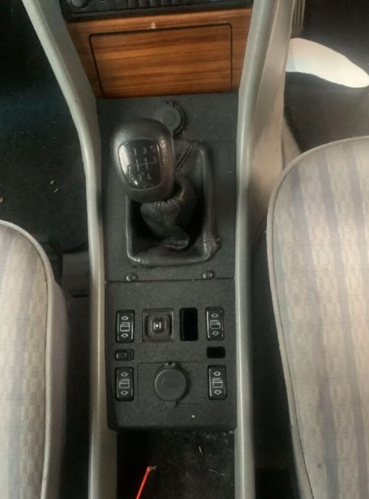 Mercedes W124 ön konsol vites buton set çerçeve