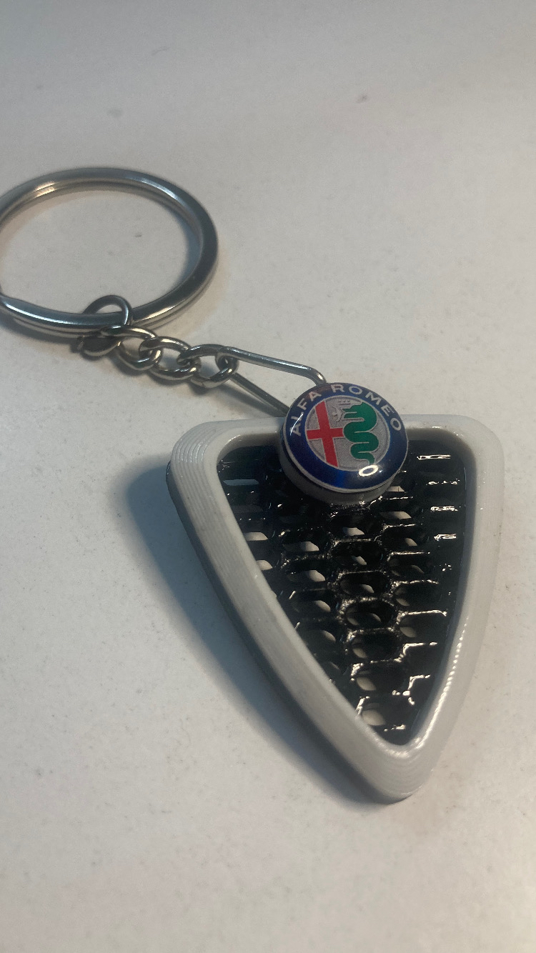 Alfa romeo stelvio anahtarlık 