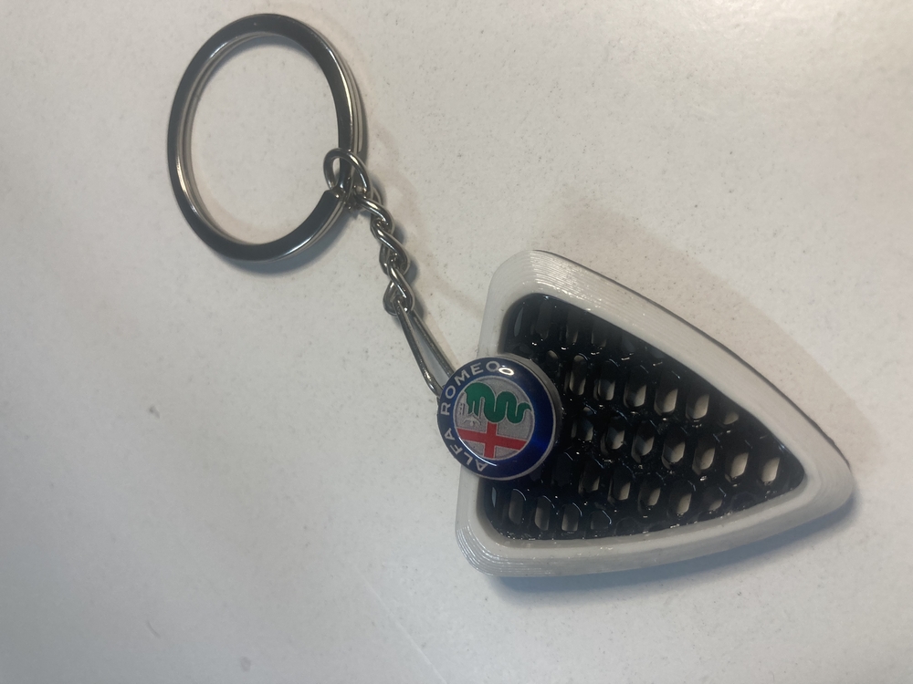 Alfa romeo stelvio anahtarlık 