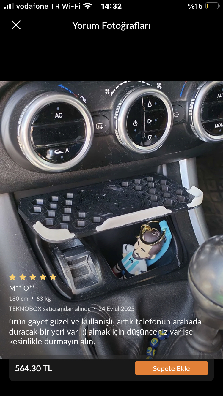 Alfa Romeo Giulietta Telefon tutacağı