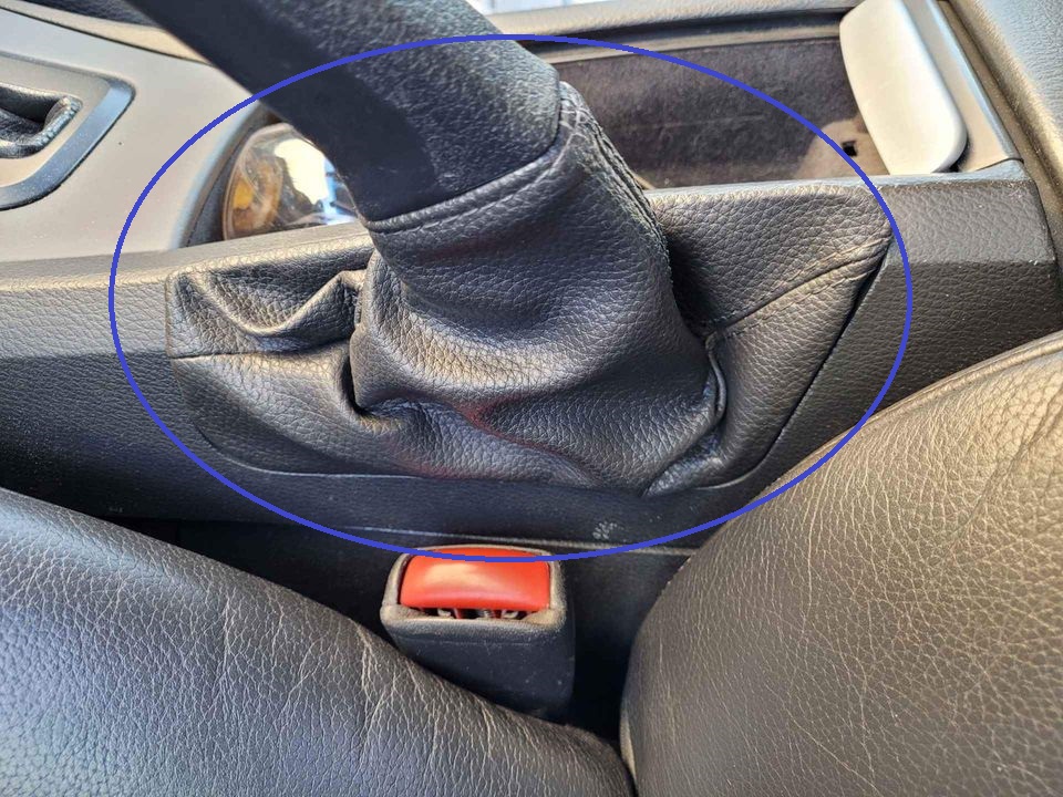 Volvo S60 - El freni körük çerçevesi