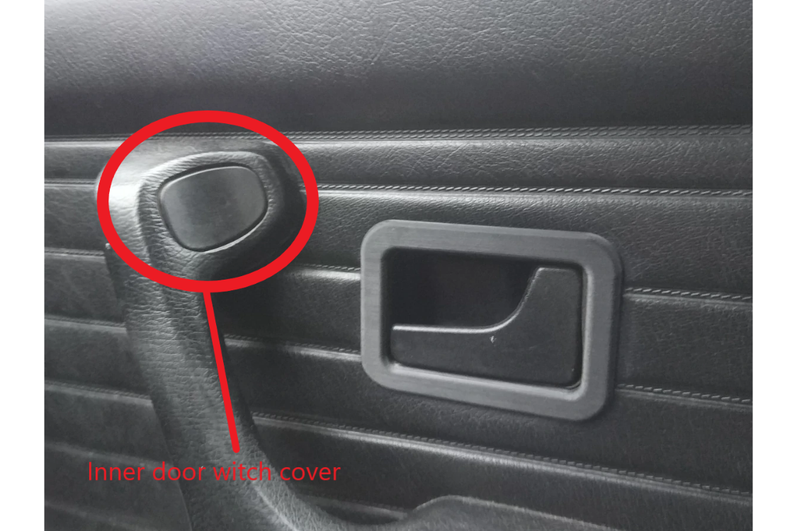 BMW E30 Ön kapı tutamacı kapağı