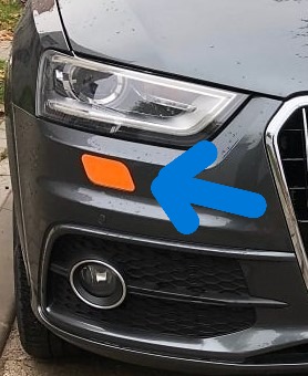 Audi Far yıkama kapağı