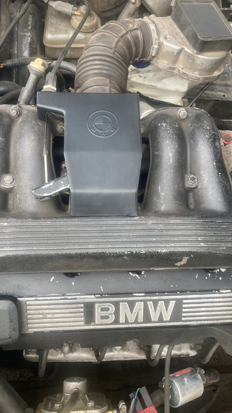 BMW E30 E34 M40 09/1991 Öncesi Gaz Kelebeği Kapağı - 13541715399