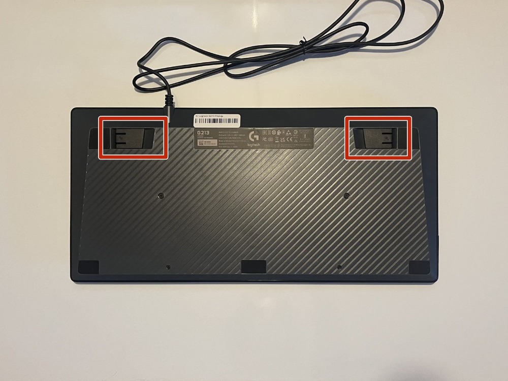 Logitech klavye stand ayakları