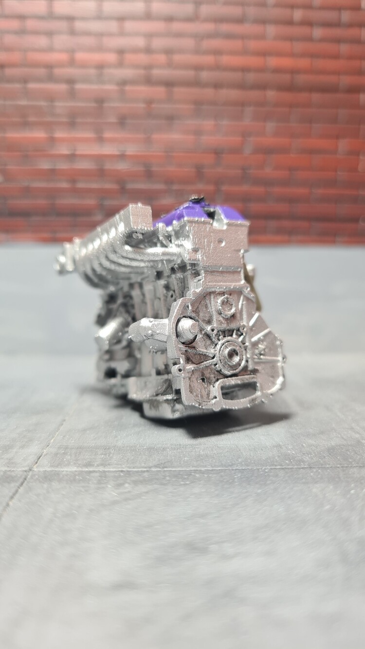 1/18 2JZ GTE Motor X-16 Purple