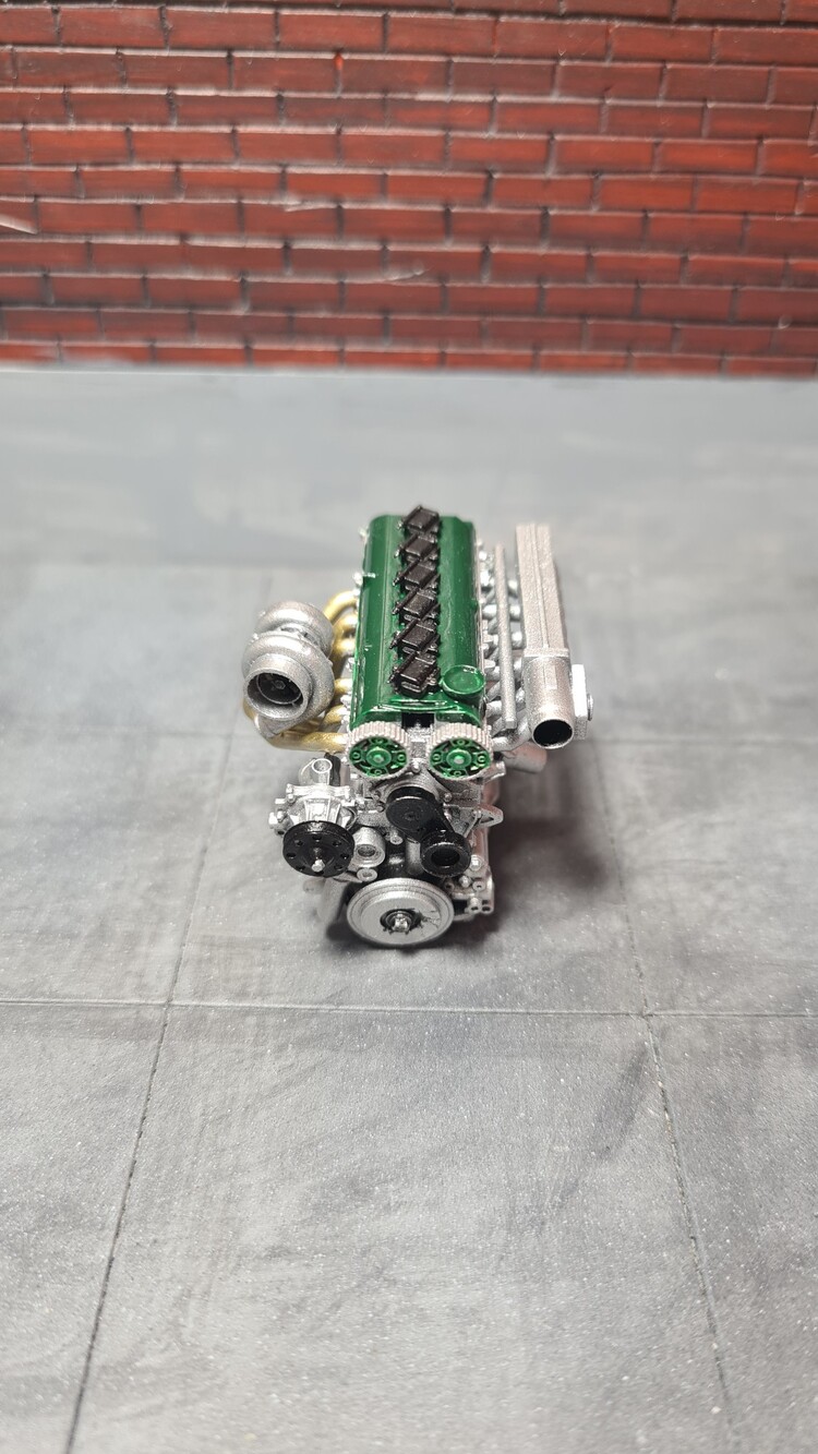 1/18 2JZ GTE Motor X-5 Green