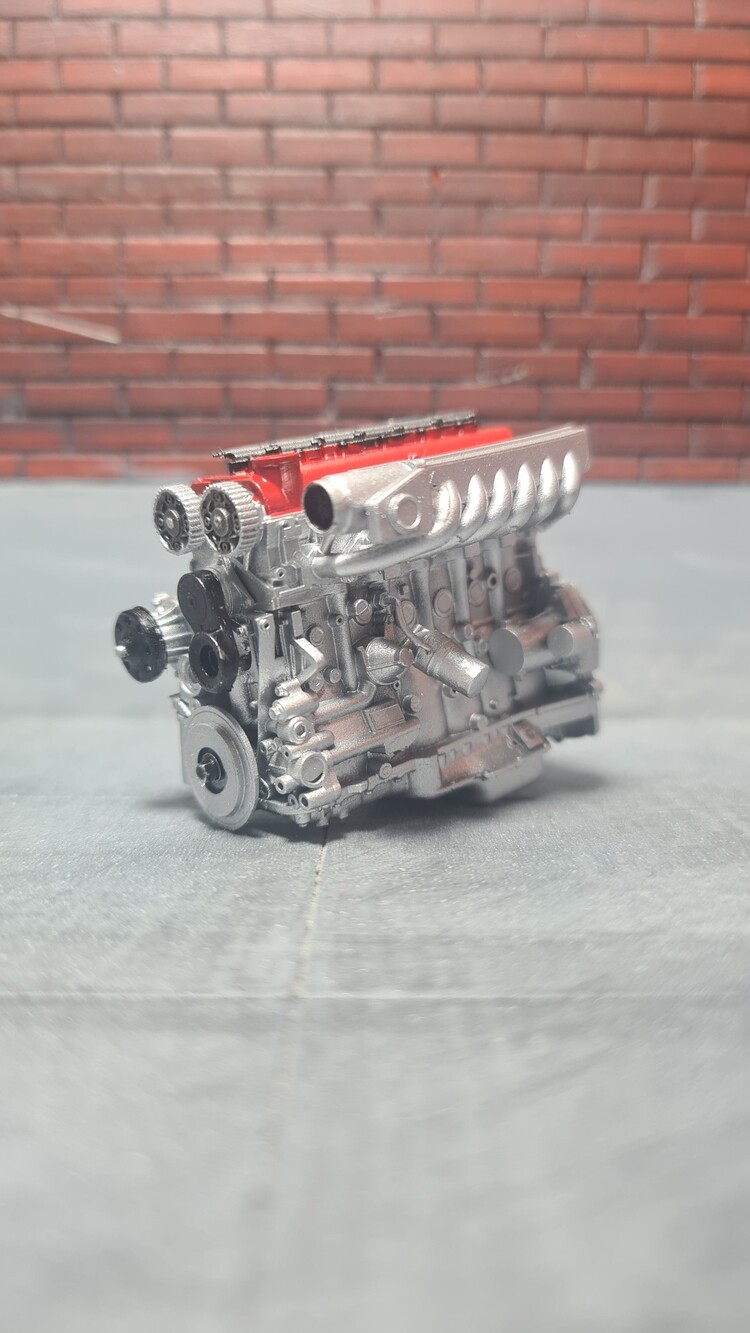 1/18 2JZ GTE Motor X-7 Red