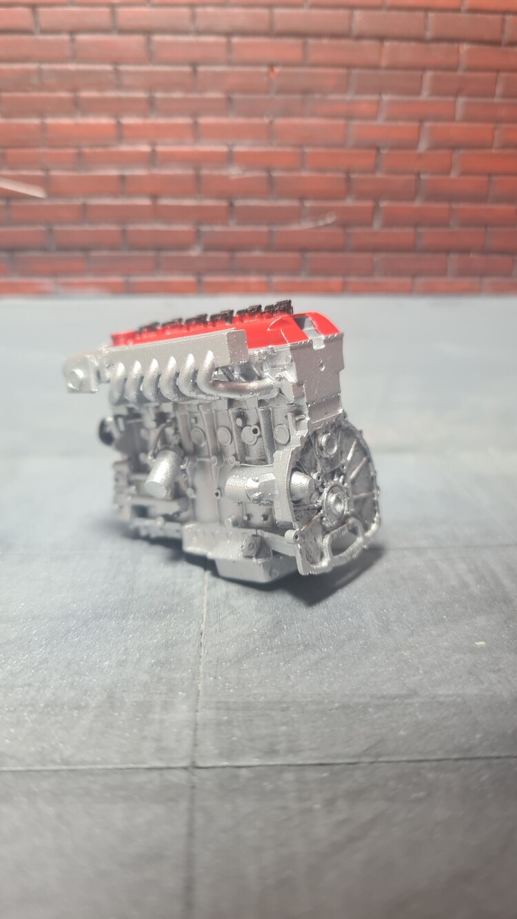 1/18 2JZ GTE Motor X-7 Red