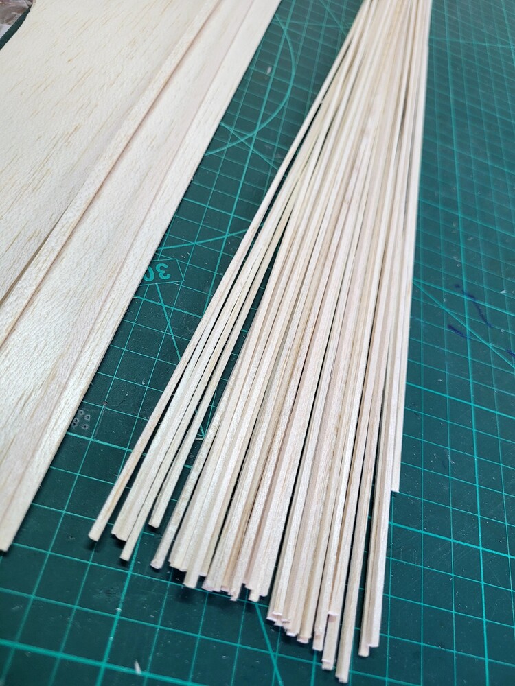 Balsa Çıta 2x2 mm (50 adet)