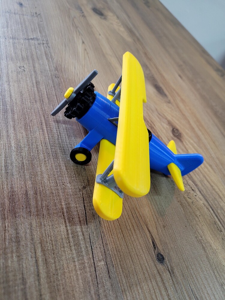 Steerman 3D maket uçak