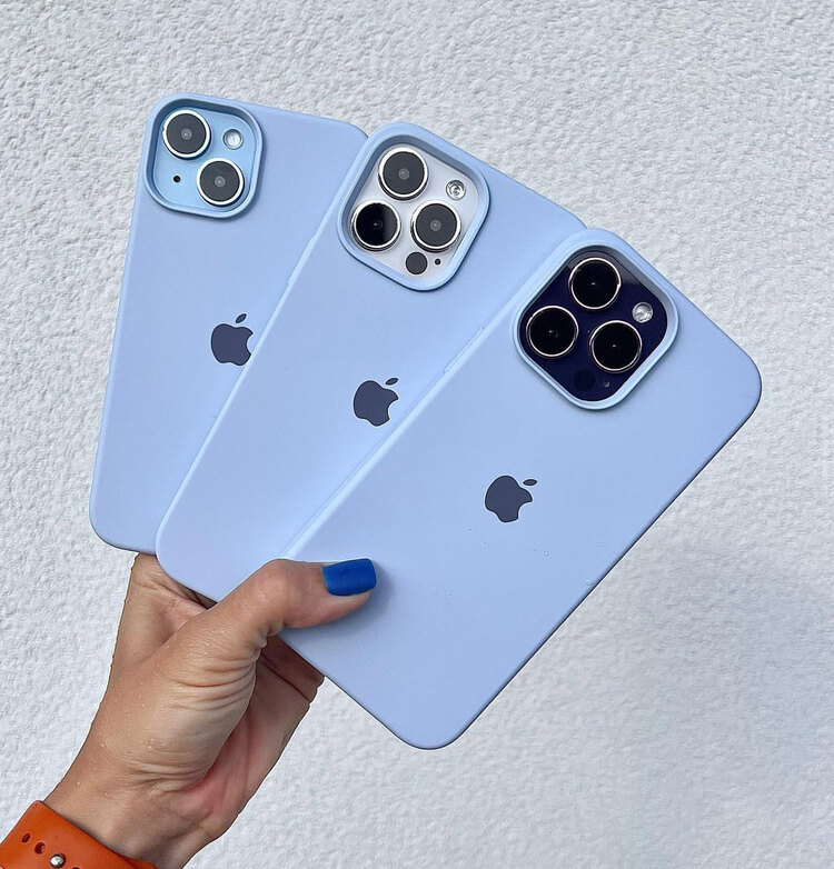 İPHONE BEBE MAVİSİ LANSMAN (KİR LEKE TUTMAZ)