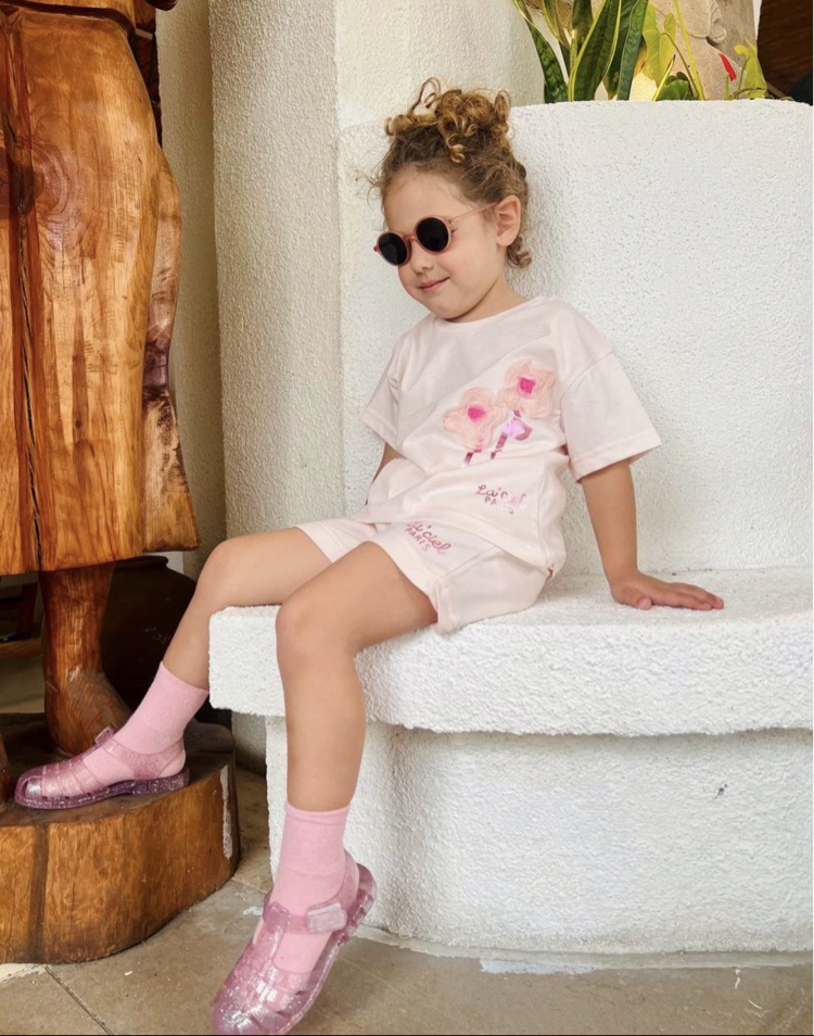 tüllü pink takım