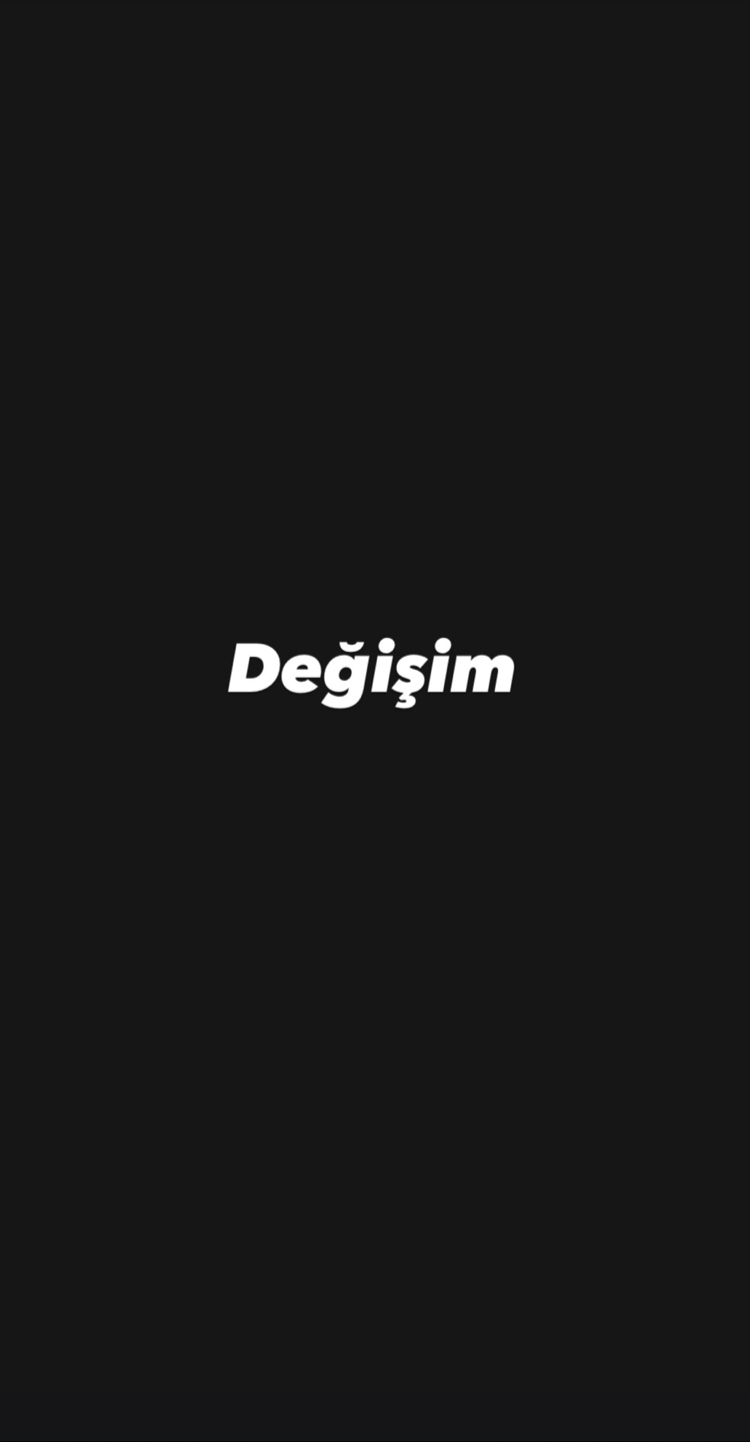 Değişim & 
