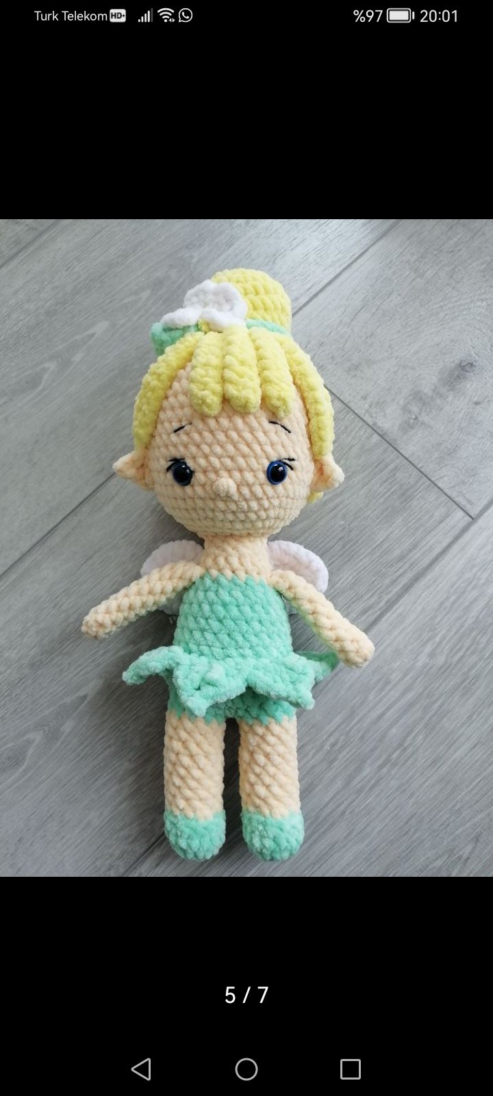 tinkerbell fairy peluş