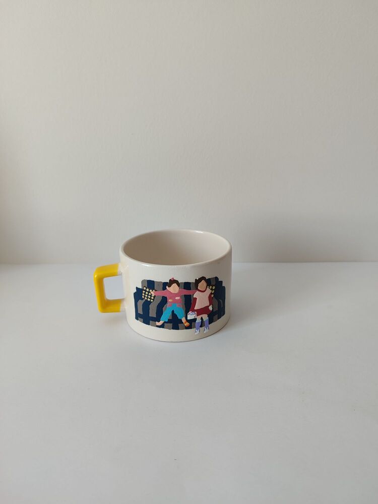 Fotoğraflı kupa (KREM SARI KULPLU) 