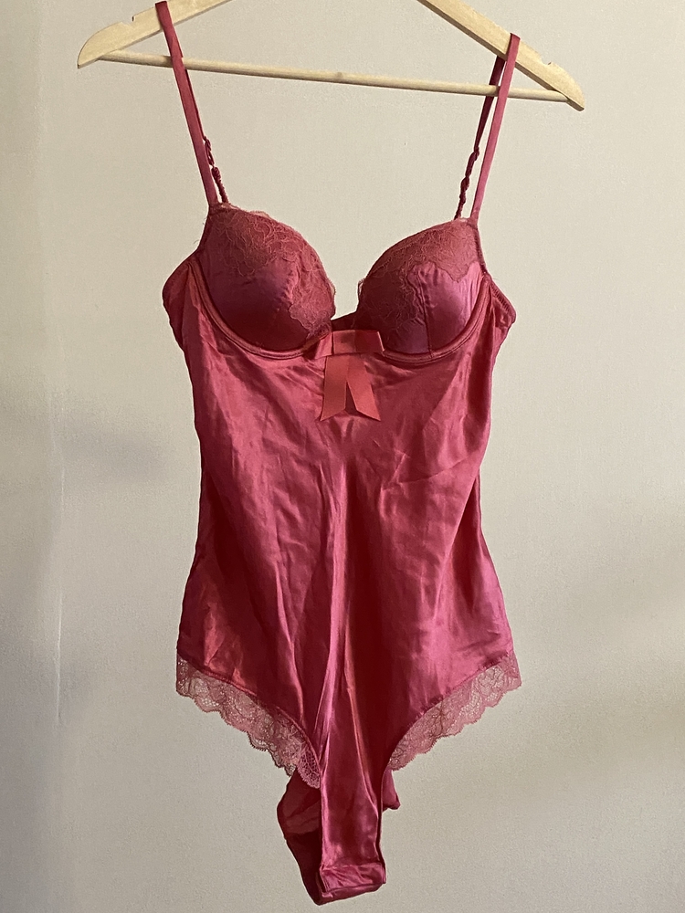Vintage Victoria’s Secret Silk Bustier
