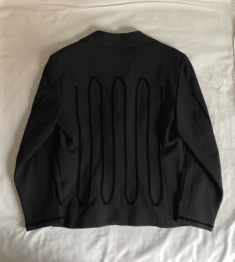 Vintage ‘80s Moschino Couture Blazer Jacket *RARE