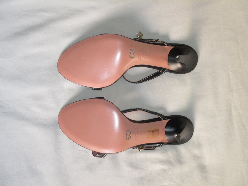 Vintage Escada Heart Leather Heels