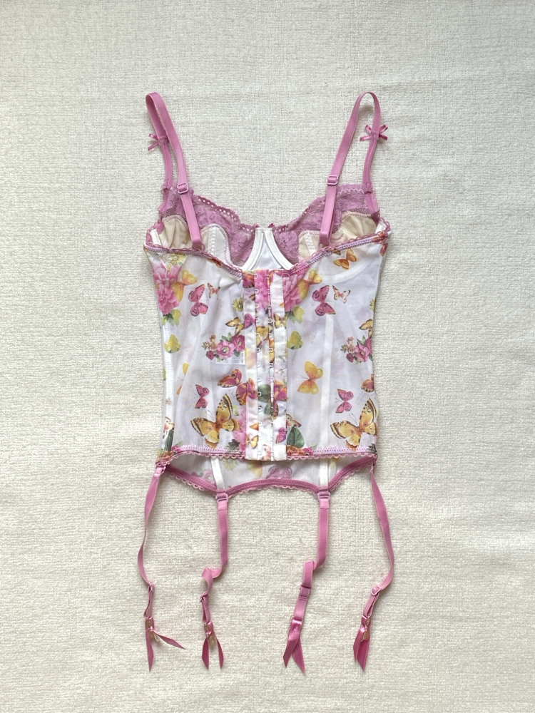 Vintage Loliten Butterfly Bustier