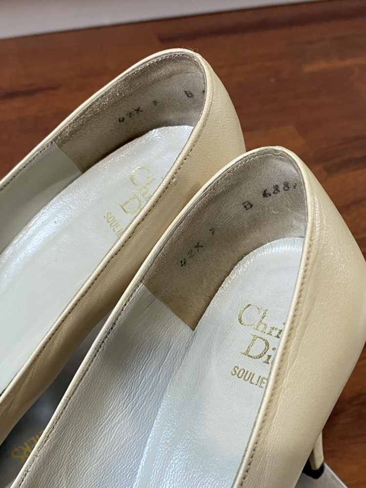 Vintage ‘80s Dior Souliers Heels