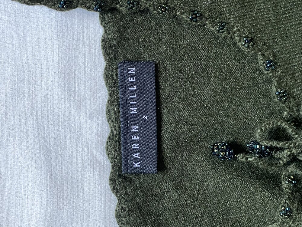 Vintage Karen Millen Cashmere Top