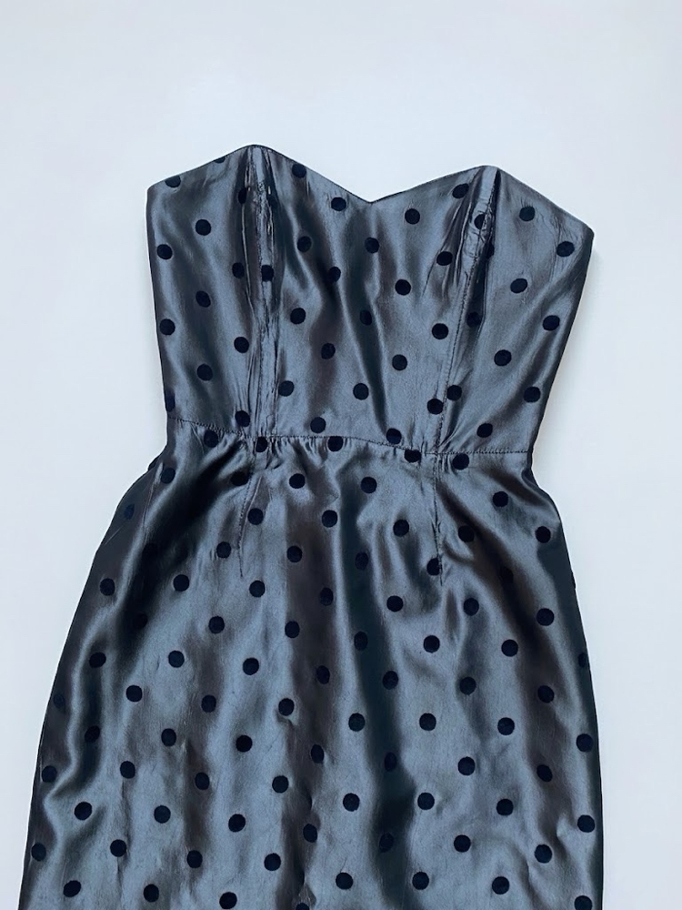 Vintage Etam Polka Dot Dress