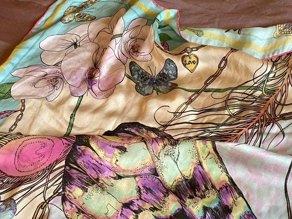 Vintage Matthew Williamson Silk Scarf