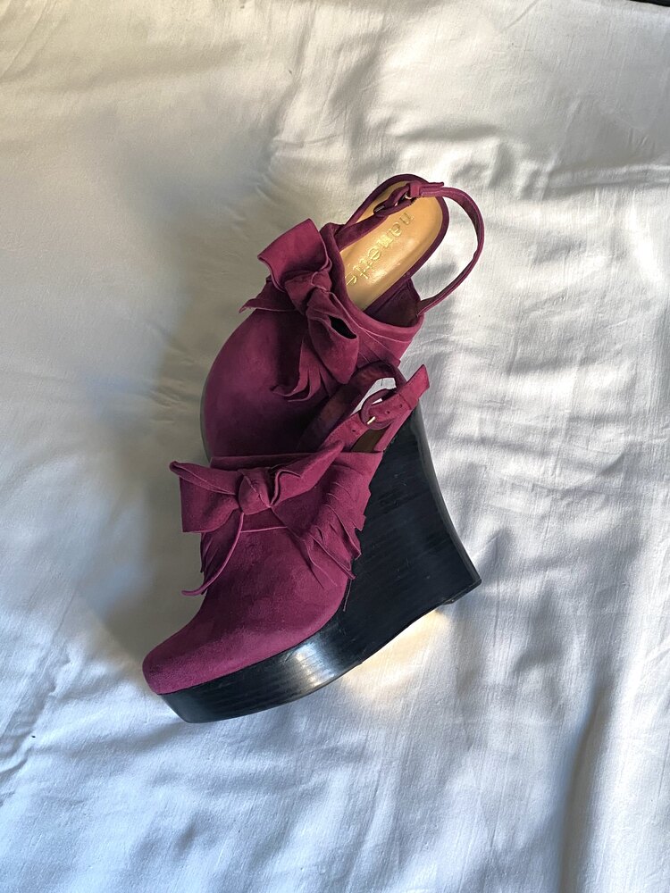 Vintage Nanette Lepore Wedge Heels