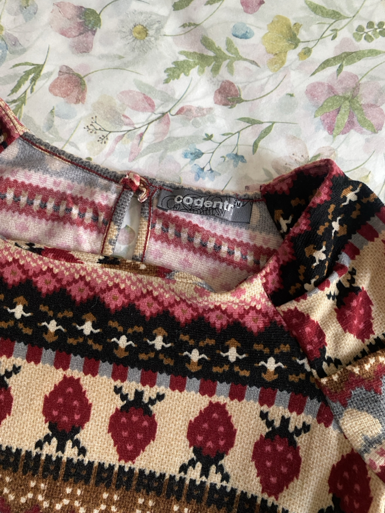 Vintage Codentry Strawberry Dress