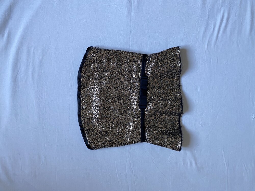 Vintage Adolfo Dominguez Sequin Bustier