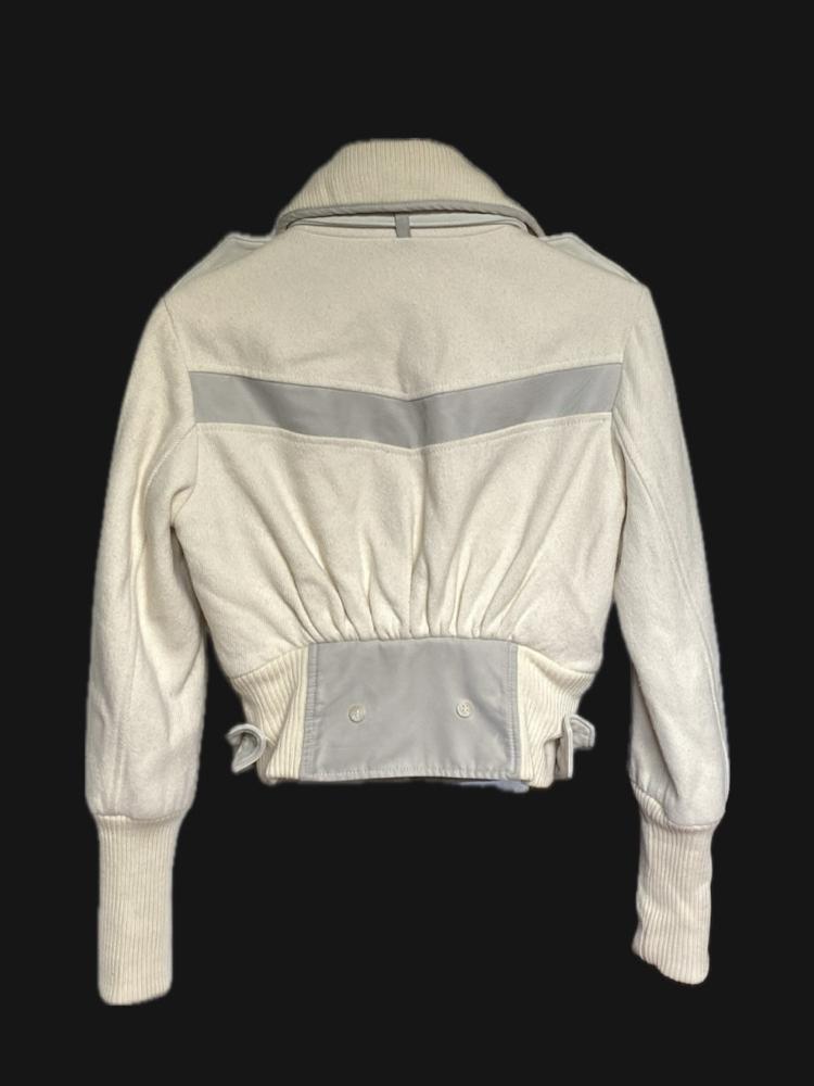Vintage Diesel Premium Wool & Leather Jacket