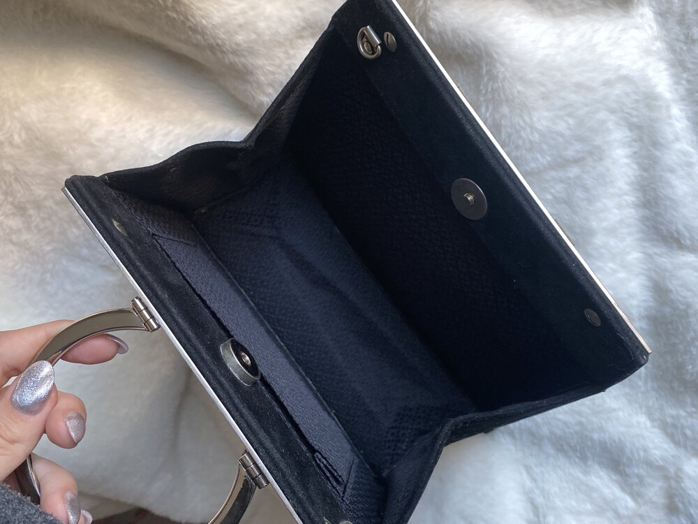 Vintage Fratelli Rossetti Velvet Bag