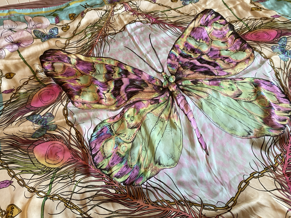 Vintage Matthew Williamson Silk Scarf