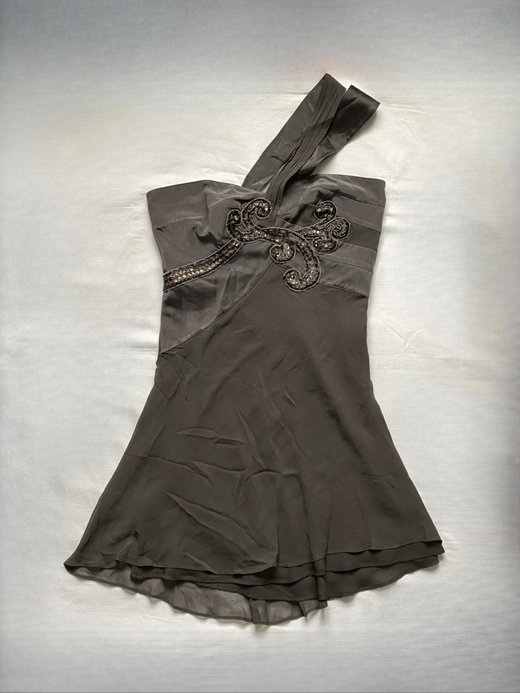 Vintage Karen Millen Silk Mini Dress