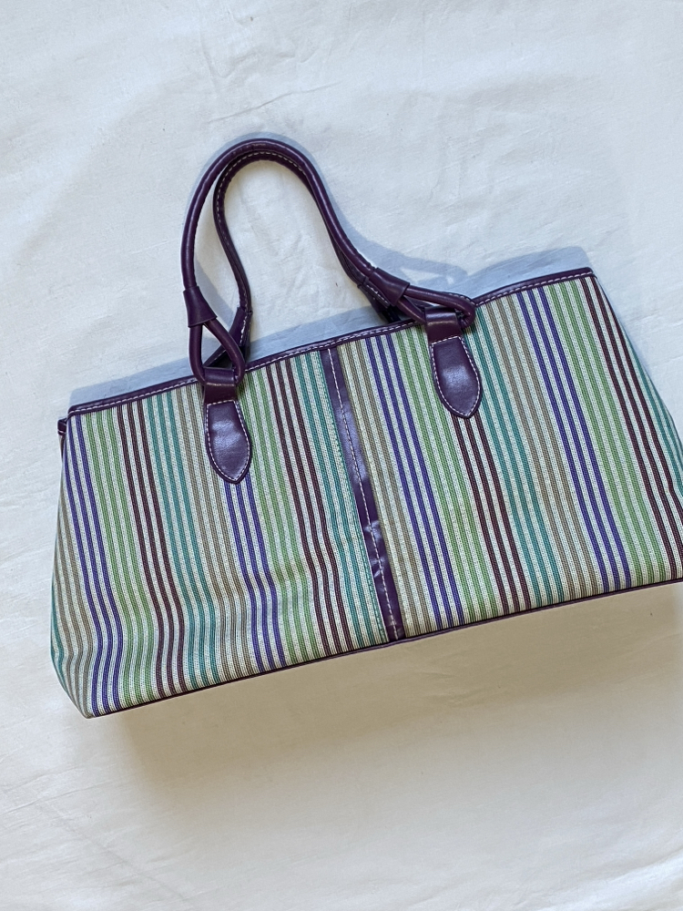 Vintage Striped Multicolour Bag