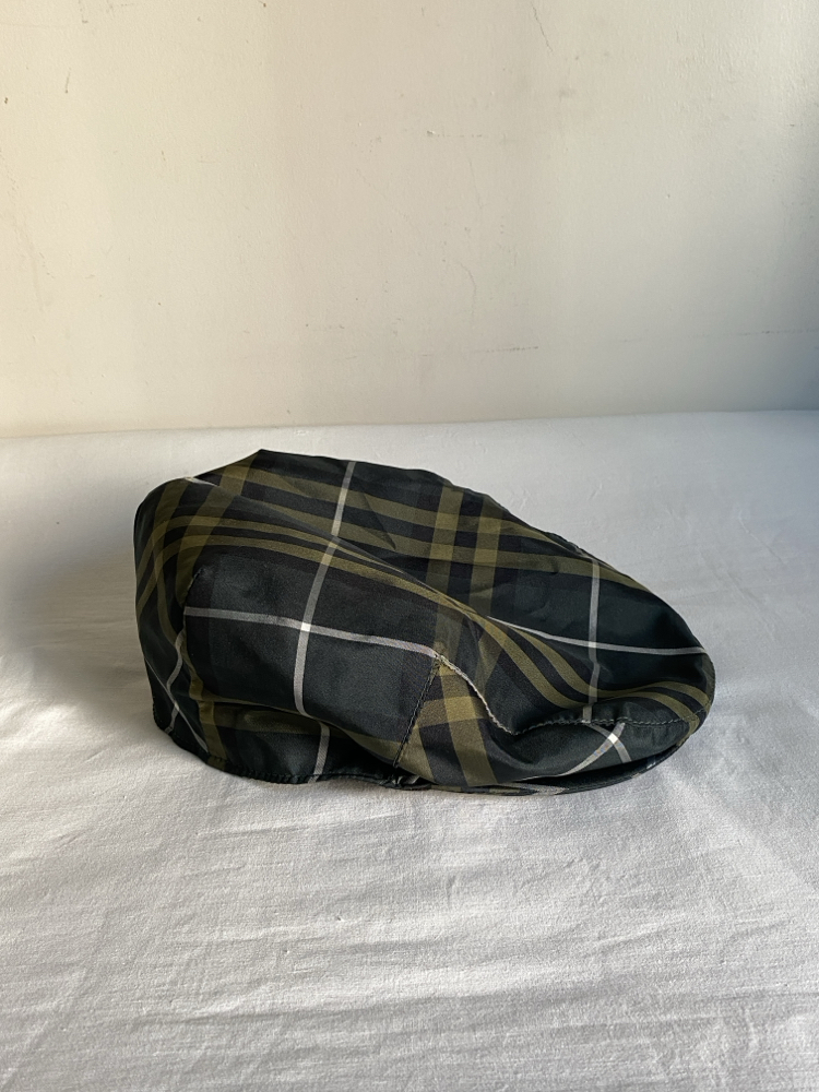 Vintage Burberry Tartan Beret