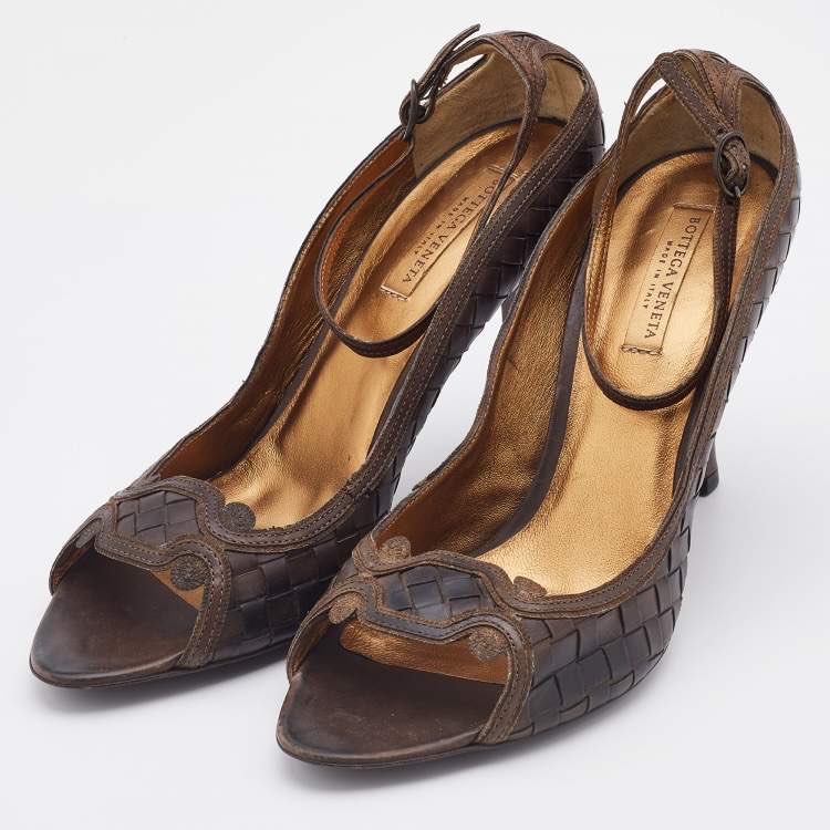 Vintage Bottega Veneta Fall 2006 Runway Heels *RARE