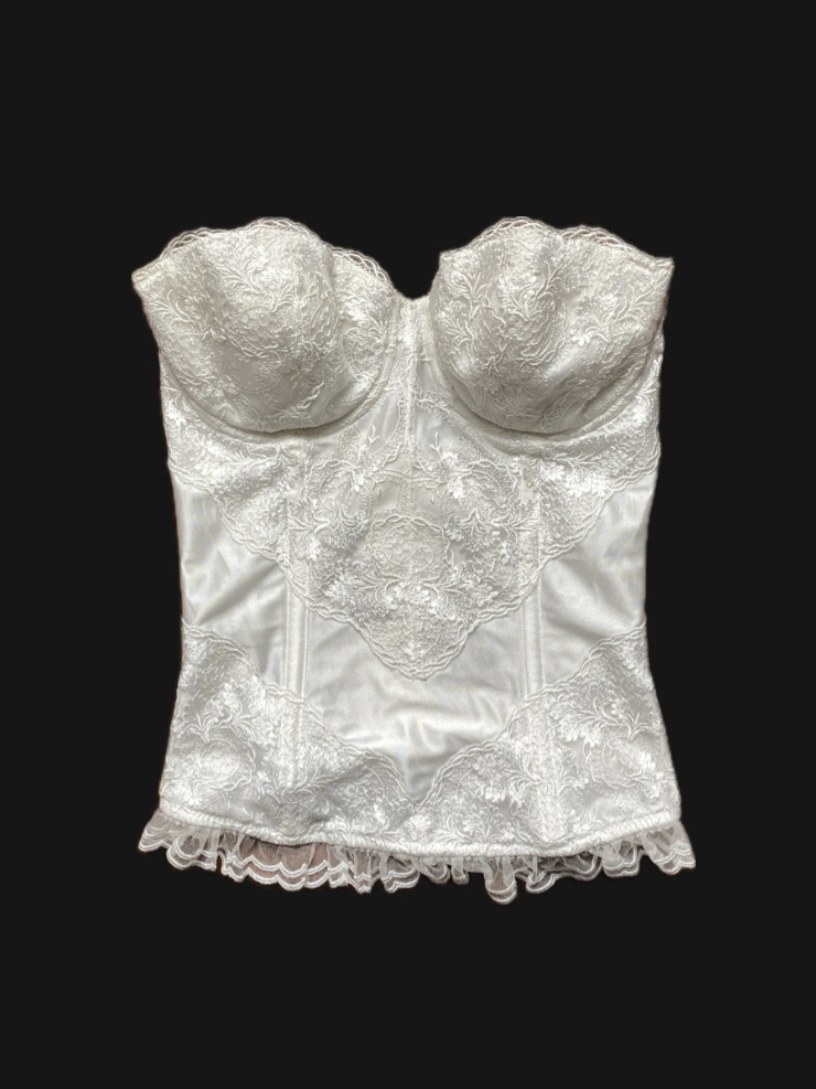 Vintage ‘90s Laced Swan Bustier